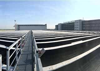 DUS-Airport DUS-Air-Cargo-Center (DACC) Dachsanierung
